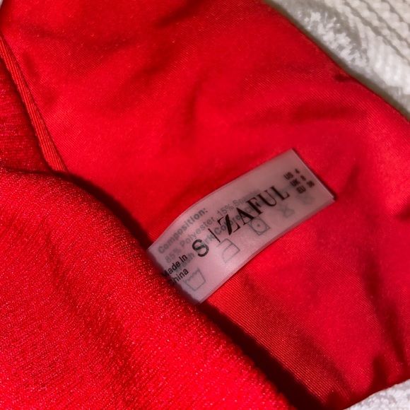 Zaful Ribbed Bikini - Picture 2 of 2